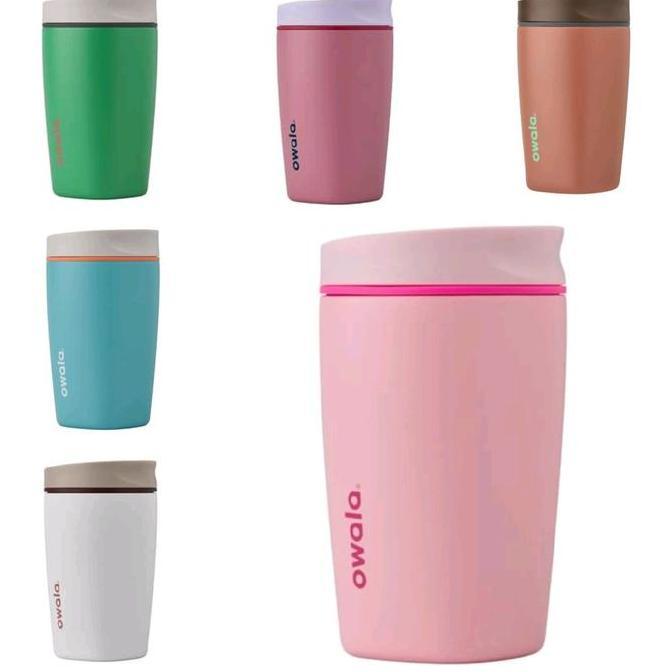 Owala SmoothSip Slider Coffee Tumbler 12 / 20 Oz [topping]