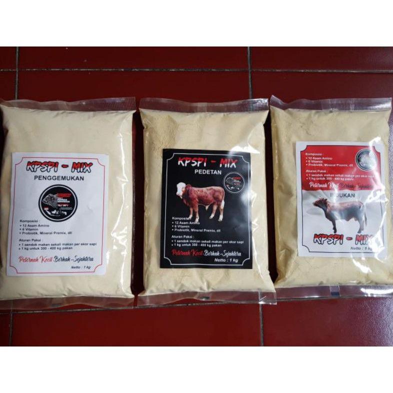 Ready Stok KPSPI MIX Premix Untuk Sapi Indukan, Penggemukan dan Pedet Premix Sapi Kambing Domba