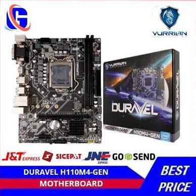 MAINBOARD / MOTHERBOARD / MOBO - VURRION MOBO DURAVEL H110M4-GEN Diskon