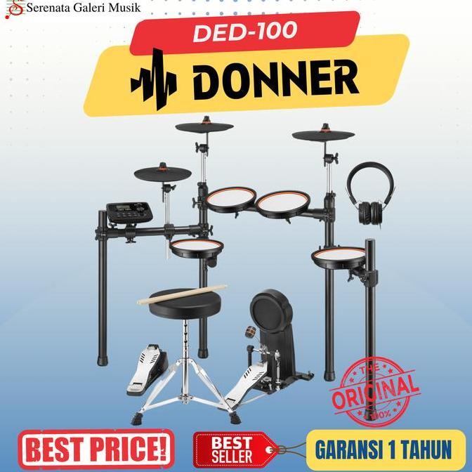 Donner DED 100 Electric Drum / Drum elektrik
