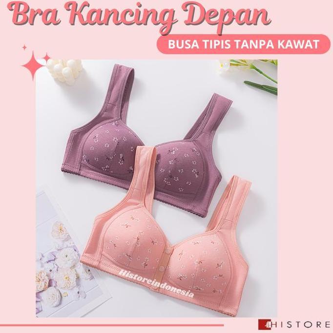 Change- Bra Nita Seamless Push Up Kancing Depan Busa Tipis Lembut Dan Nyaman Bh Tanpa Kat Elegan 268