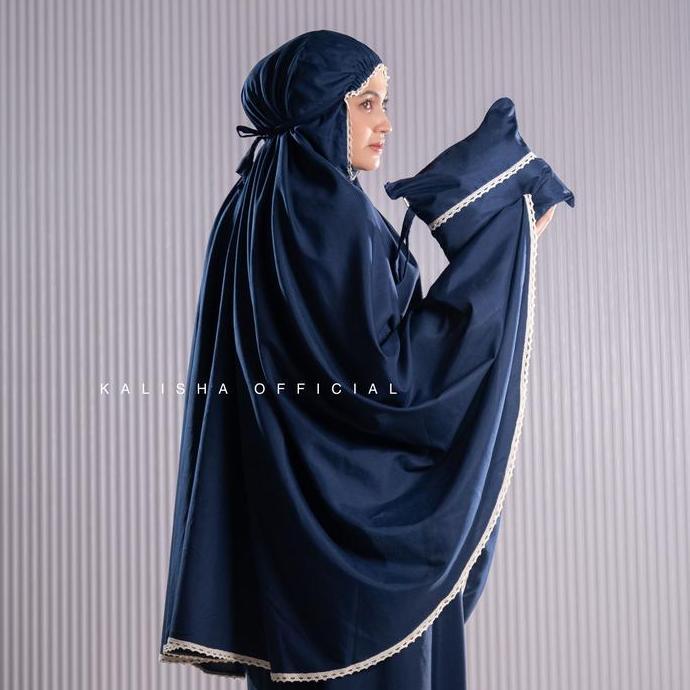 Nice- Kalisha - Alana Prayer Set Series Mukena Katun Polos Renda