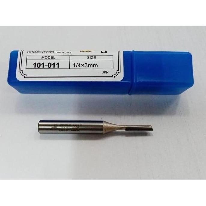Namasama- Solid 101-011 Mata Router / Profil Lurus / Straht Bit 3Mm 3 Mm