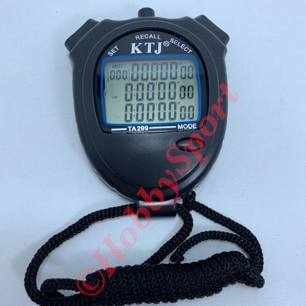 Stopwatch Digital 100 Lap Memories Finish / Alat Pengukur Waktu KTJ