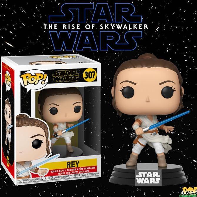 Flash Sale / Funko Pop Star Wars Ix The Rise Of Skywalker - Rey With Lightsaber
