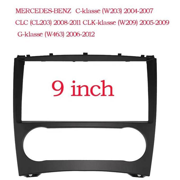 Frame Mercedes Benz C Class W203 Cl203 W209 Headunit Android  9 Inch Restock