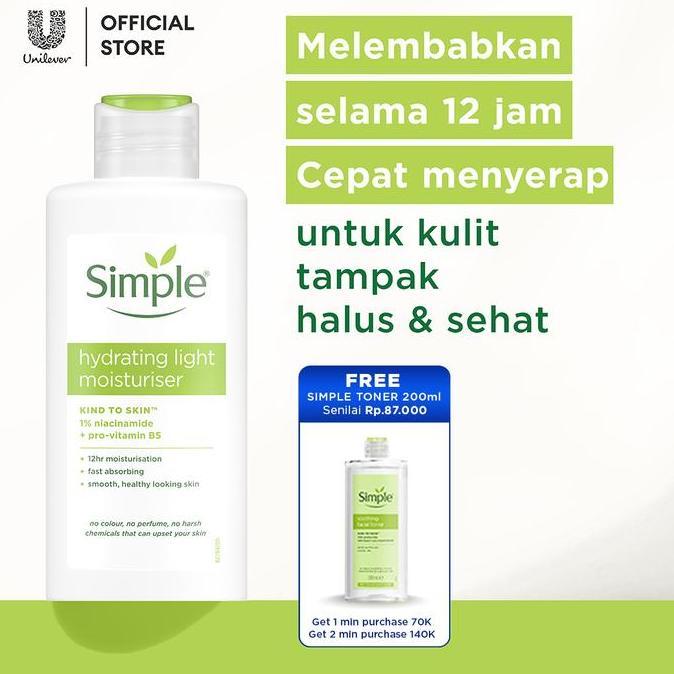 Simple Facial Hydrating Light Moisturizer 125ml