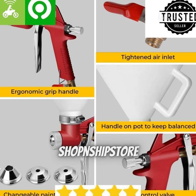 PARIESHAH Spray Gun Alat Bantu Cat Dinding Tekstur | Alat Semprot Cat Tekstur