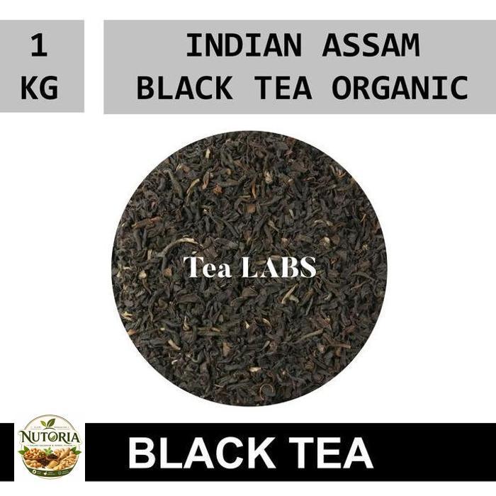 Black Tea Indian Assam Organic / Teh Hitam Premium Kiloan 1 KILO