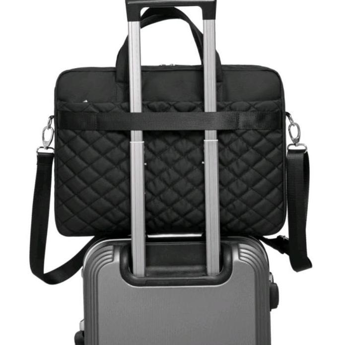 Kinmac Tas Laptop 14 Inch Kinmac Slingbag Argyle Diamond Messenger
