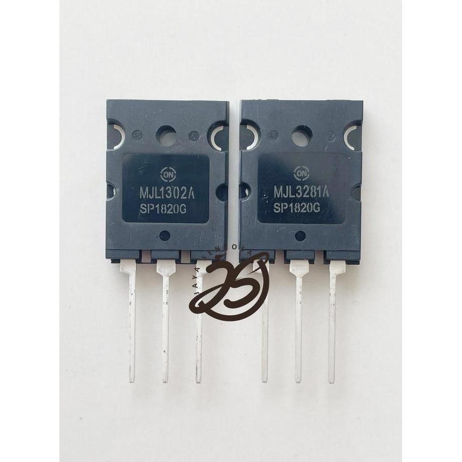 10 SET MJL1302 MJL3281 GRADE A MJL 1302 3281 TRANSISTOR MJL1302A - MJL3281A SUPER