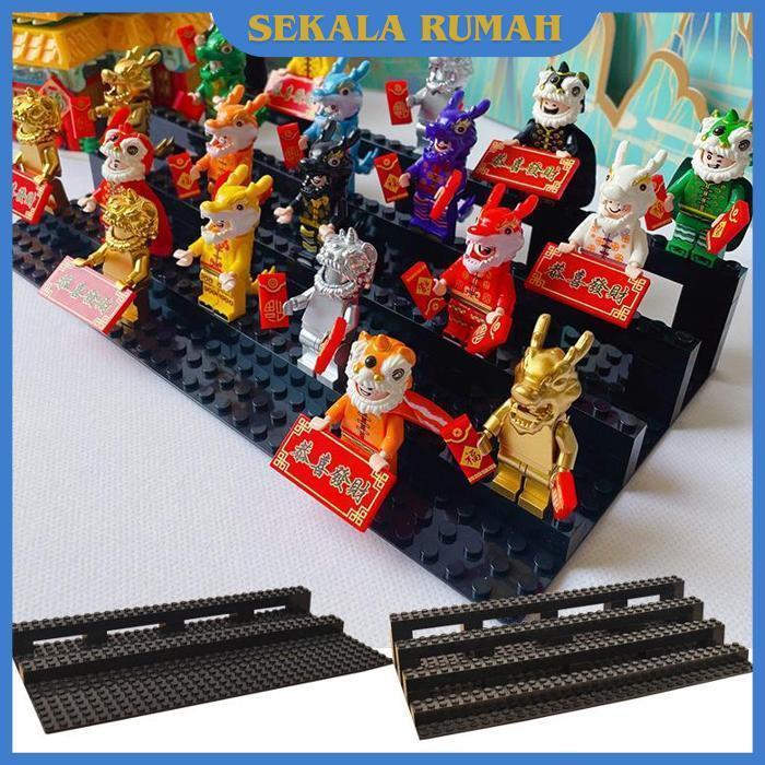 Ready Stok 1pcs Lego Baseplate 3 Level 5 Level Rak Akrilik/Etalase Rokok/ Etalase Produk Rak Box Akr