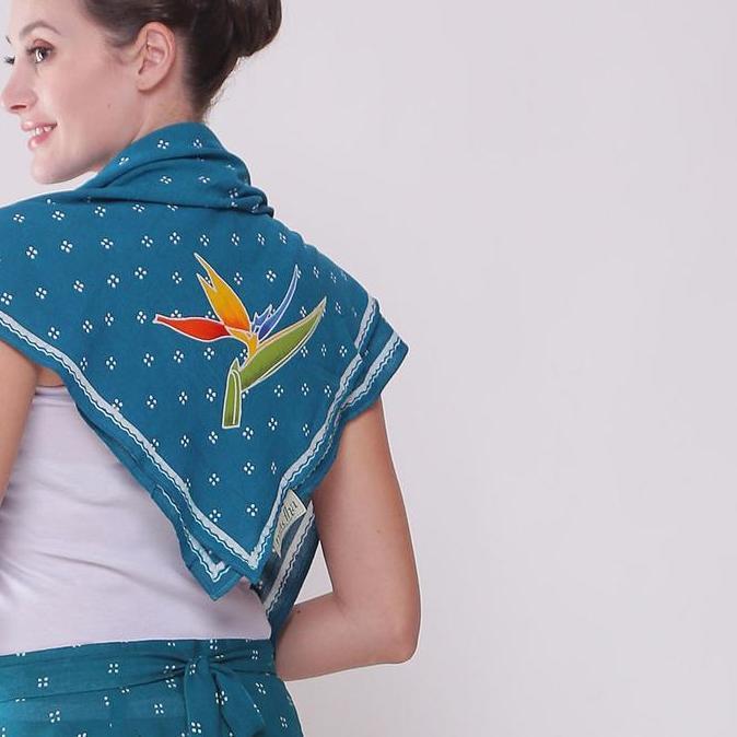 Batik Scarf Madha Bird Of Paradise ASS
