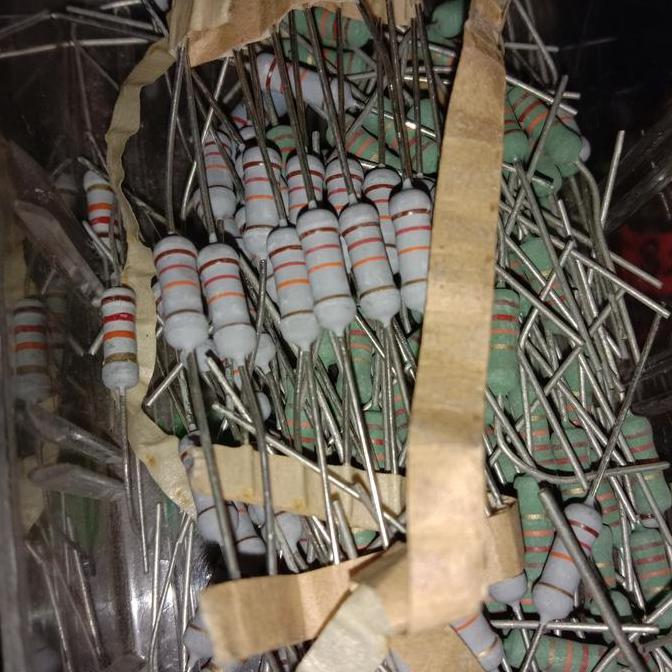 RESISTOR 12K 12KOHM 12 K 1WATT 1 WATT TOLERANSI 5% PCMED