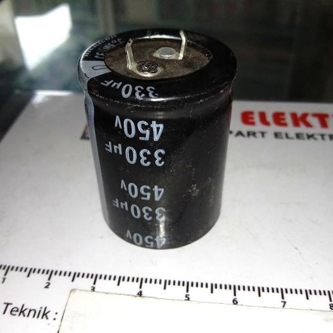 330UF 450V ELCO CAPACITOR 330 UF 450 V PCMED