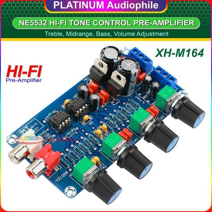 Stereo Tone Control Modul Ne5532 Hifi Pre Amplifier Preamp Xh-M164
