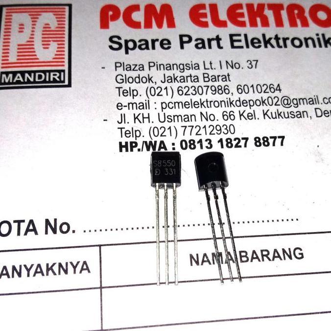 S8550 S 8550 TRANSISTOR TR TO92 TO-92 PCMED