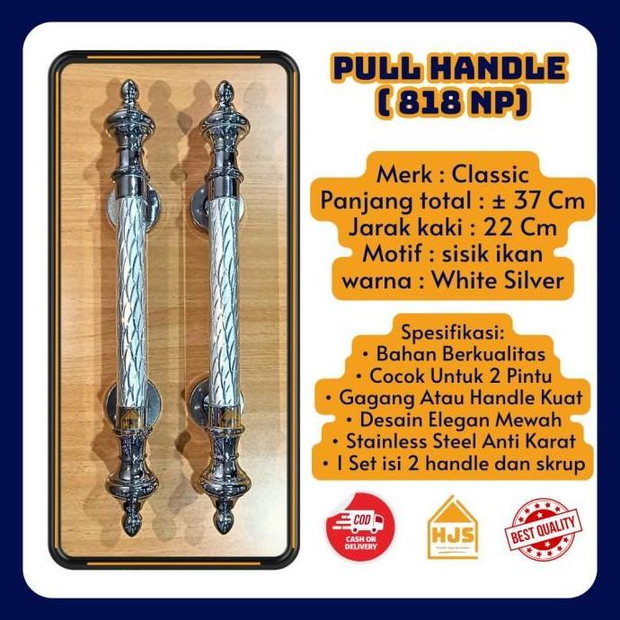 Tarikan Pintu Rumah Classic /Handle Pintu Rumah minimalis 818 NB/NP