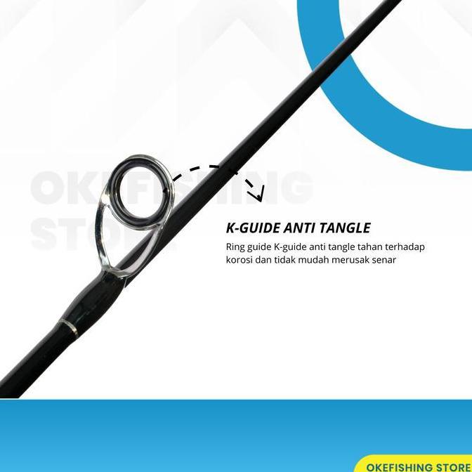 HARGA DISC - Joran Pancing Versus Black Hole 1.8M Rod Spinning Hollow Carbon Blank Jigging Surf Mons