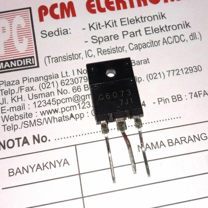 C6073 C 6073 2SC6073 2SC TR TRANSISTOR TO220 TO-220 PCMED