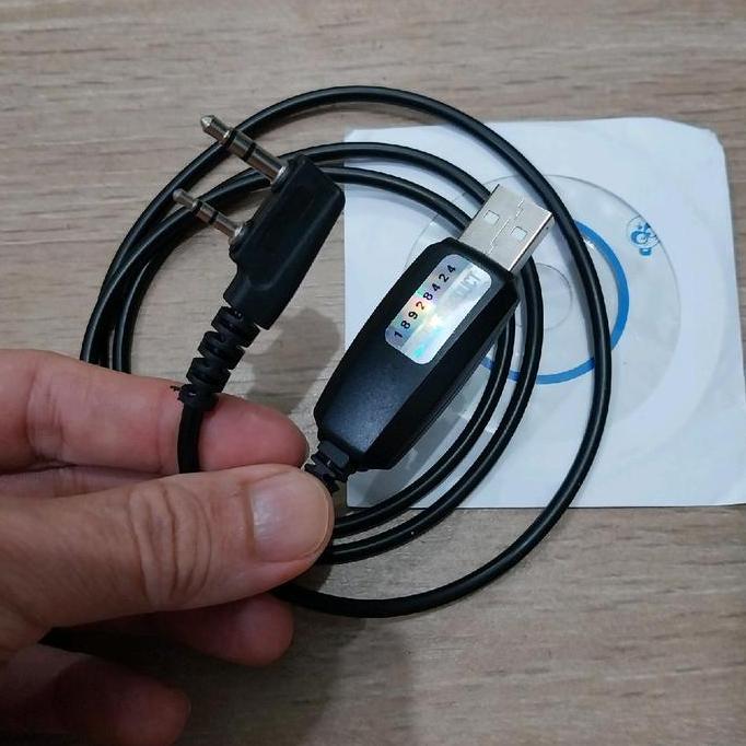 Call- Kabel Data Cd Driver Buat Ht Baofeng Uv5R Uv3R Bf888S Merodith C56 C118 Lkie Talkie