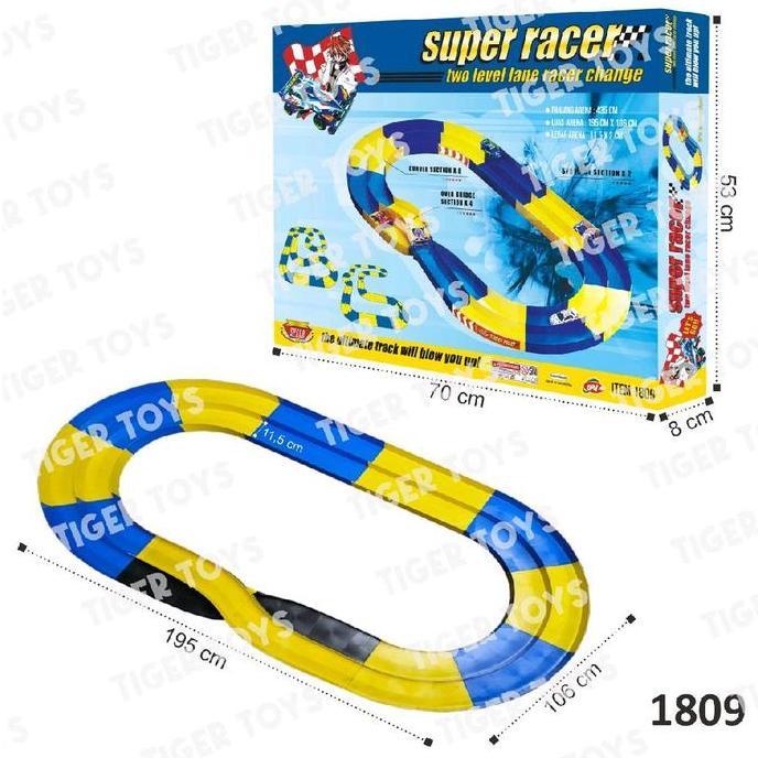 7Kandalusia - Best Seller Trek Tamiya Favorit Track Tamiya Track Tamiya 2 Jalur Tebal&Keras Rel Tami