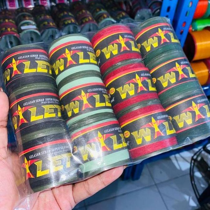 (12 PCS) GROSIR BENANG GELASAN LAYANGAN KAMBING 022 027 / BENANG GELASAN LAYANGAN ECER 3000 / BENANG