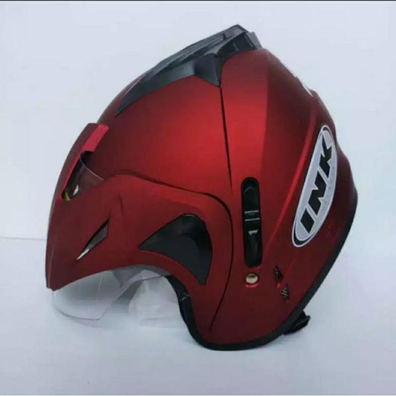 Gratis Ongkir Helm Ink Double Visor Orignal Merk Bmt Emboss Sni
