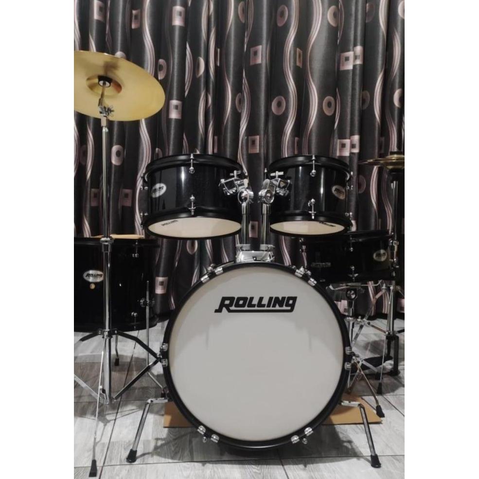 Drum Set Junior ROLLING JBJ-1049A / JBJ1049A Original / Drum set anak