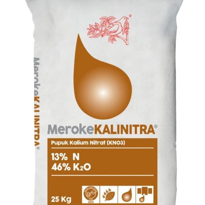 PUPUK MEROKE KALINITRA 25 KG ORIGINAL KEMASAN PABRIK