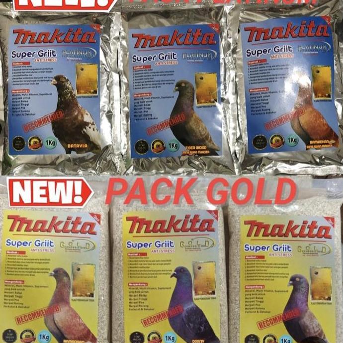 GRIT MAKITA MERPATI SUPER GRIIT PAKAN ASIANAN BURUNG MERPATI VETAFARM