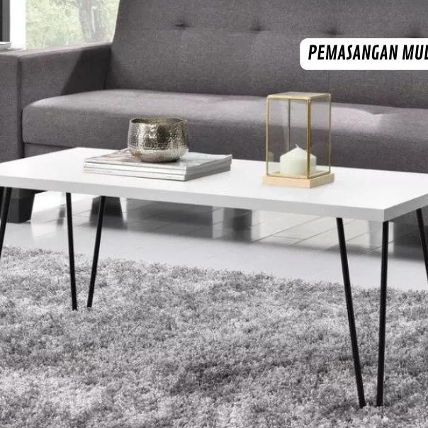 Readystock.Id Meja Ruang Tamu Minimalis Aesthetic Ukuran Jumbo 120X60Cm 120X50Cm 120X40Cm 100X60Cm 1