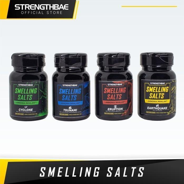 Smelling Salt Strengthbae Ammonia Inhalant Salts Powerlifting Gym