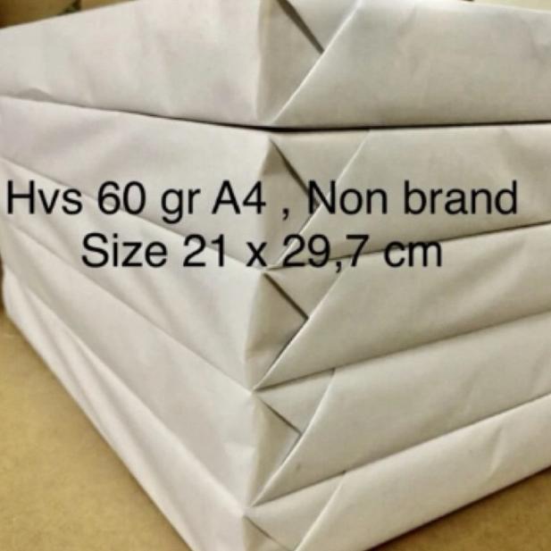 Hvs Putih A4 60Gr ( Non Brand )