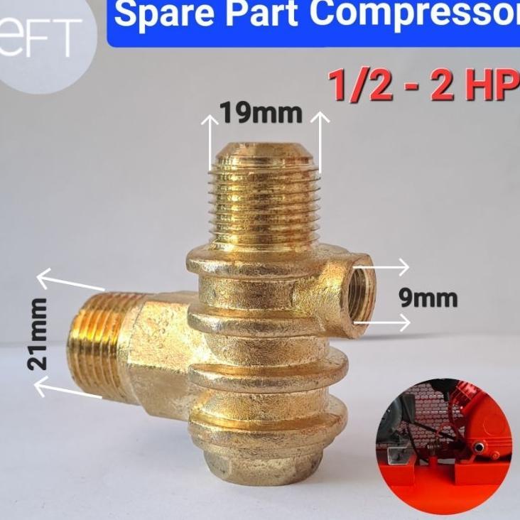 Check Valve Compressor 1/2 - 2 Hp