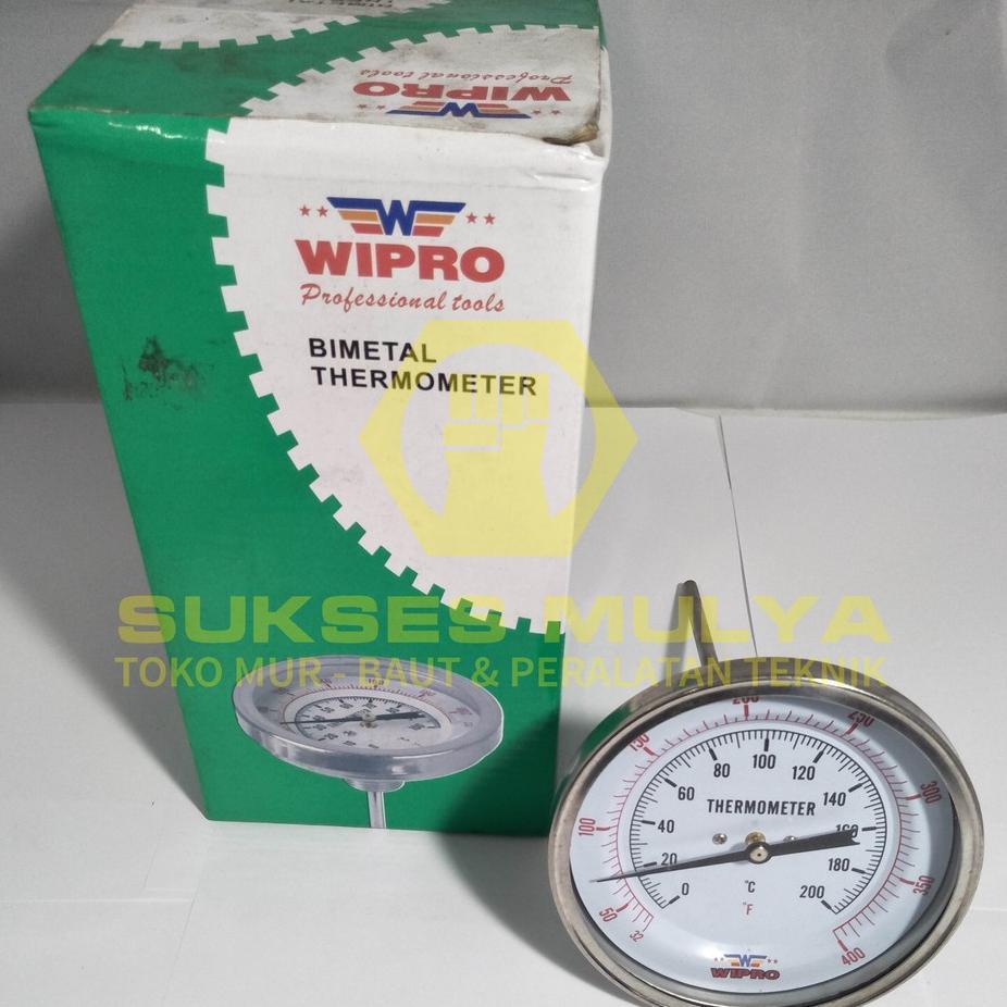 Termometer / Thermometer Payung Bimetal Thermometer 3" Wipro
