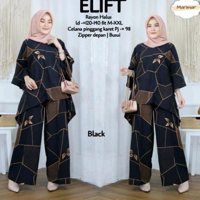 Oioioi- Daster Batik Oneset Setelan Pakaian Nita Kaka Motif Elift Super Jumbo