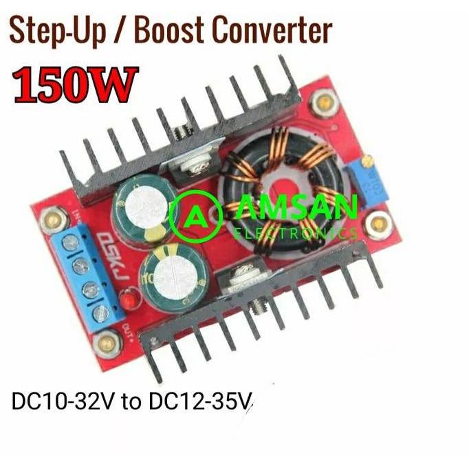 Dc Step-Up Boost Converter 150W