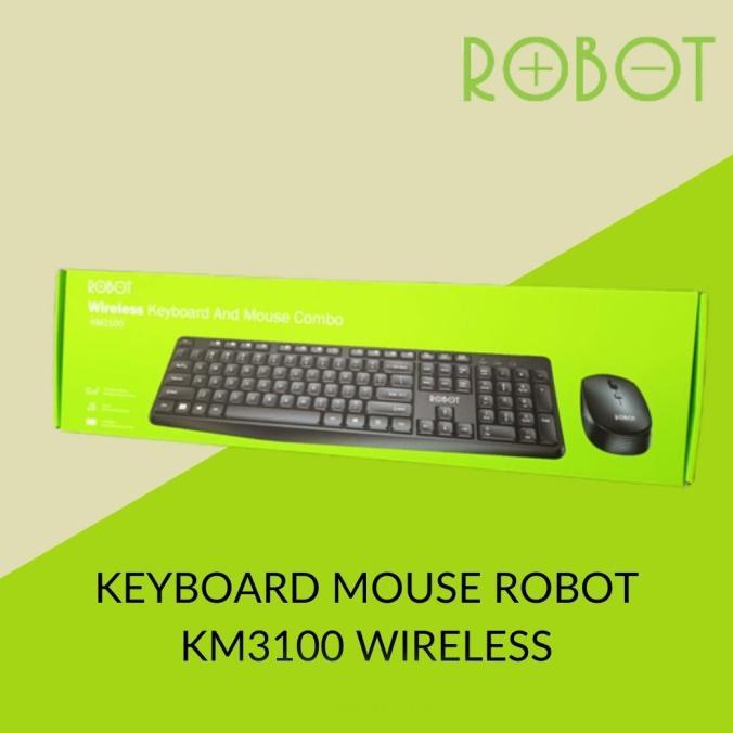 ROBOT Keyboard Mouse Combo Wireless KM3100 KM300 KM-3100 Best