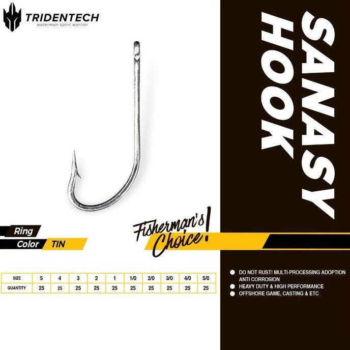 60U - Hook Tridentech Sanasy 1930Ss | Kail Pancing 1930Ss