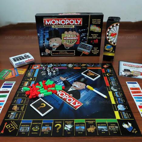 Monopoly Electronic Banking Ultimate Hasbro Replika