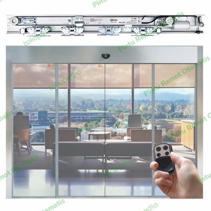 Automatic Sliding Door PRO Tech Mesin Pintu Otomatis Sensor