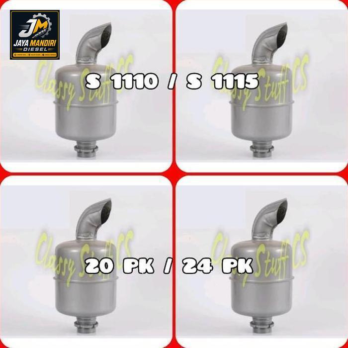 KNALPOT MESIN DIESEL DONGFENG 20 PK / 24 PK