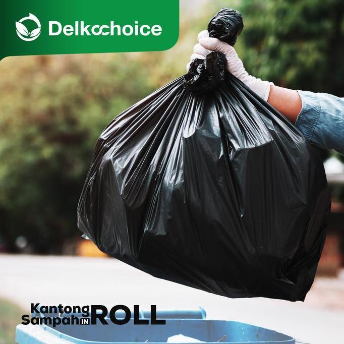 Wash- Kantong Plastik Sampah Pack Roll Tebal Trash Bag Besar Delkochoice