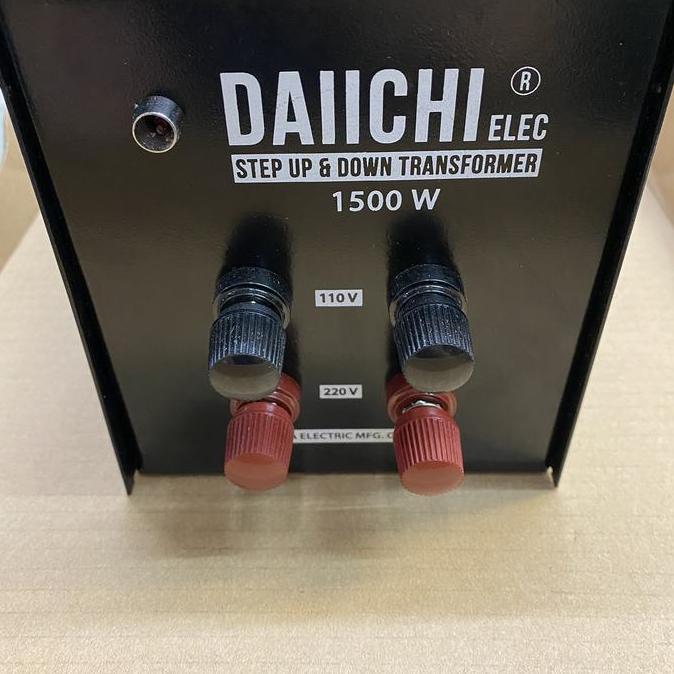 Ready...Ready...Ready...] trafo step up step down daichi 1500W daiichi