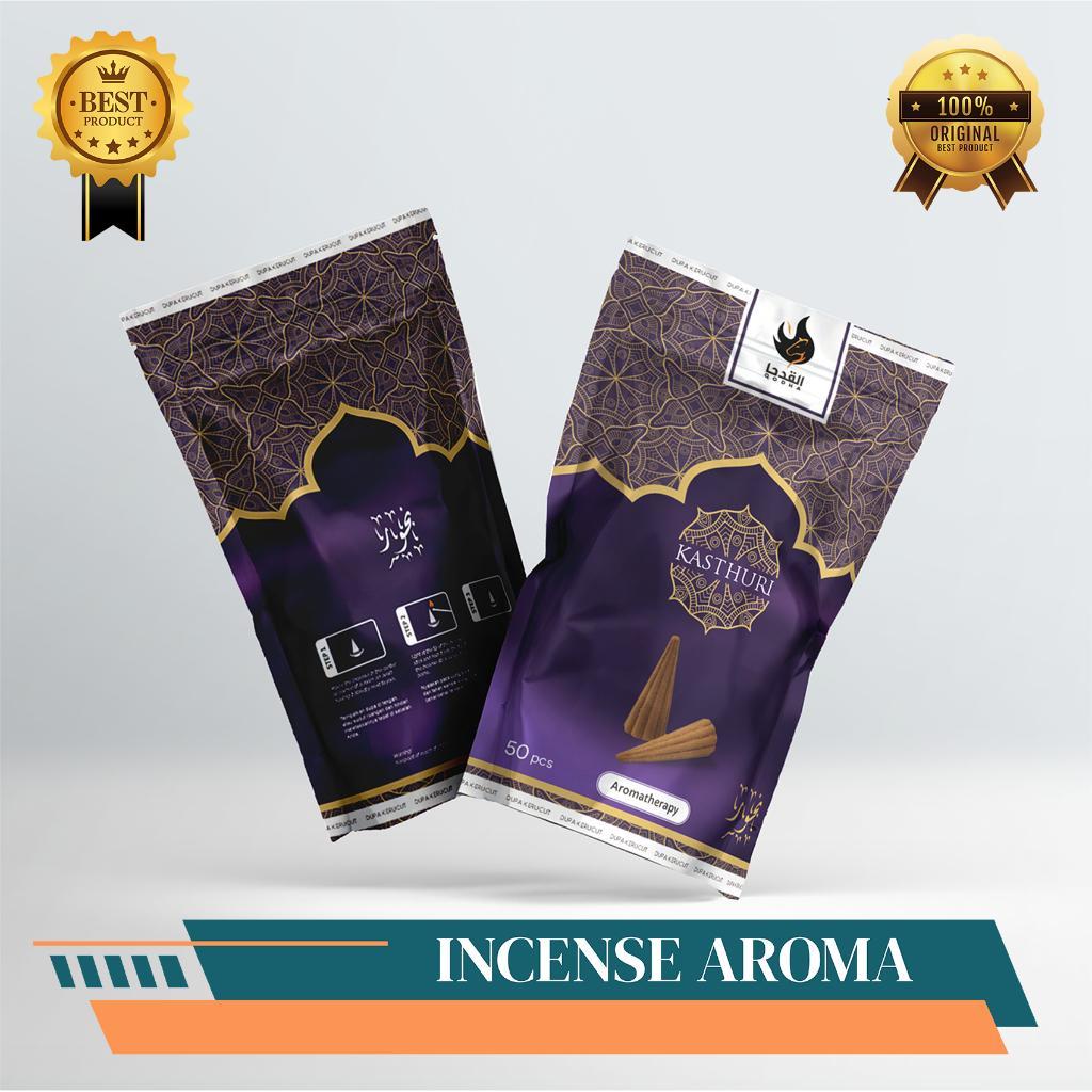 Dupa Kerucut Qodha Bukhur Bakhoor Gaharu Qodha Aromaterapi Original