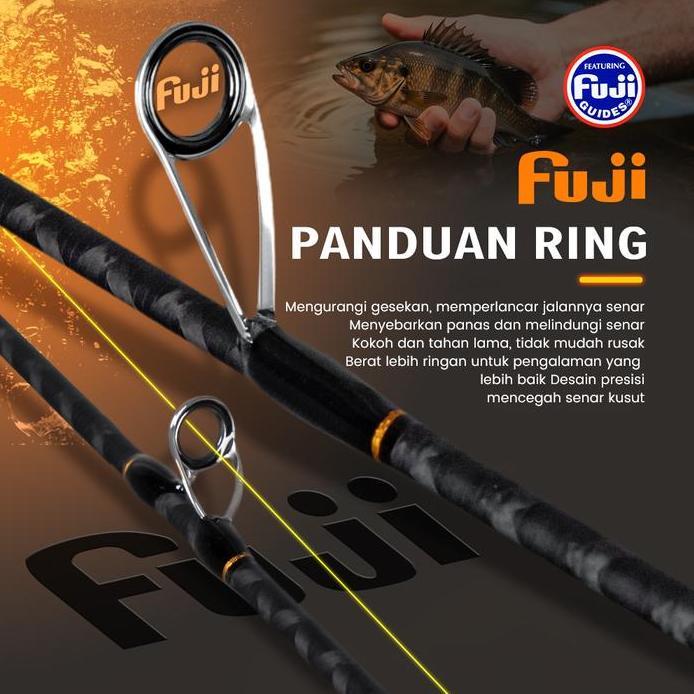 [Official] Seahunter Black Arrow Pro Joran Pancing,Fuji Gudang Panjang Joran Bc Casting/Spinning 1.5