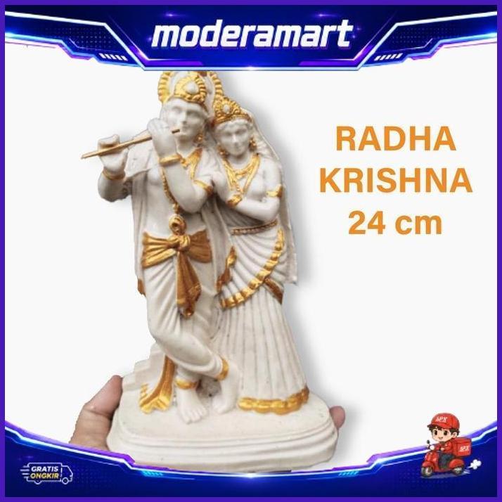 Patung Radha Krishna - Patung Radha & Krishna - Patung Krisna - Patung Dewa Krishna - Krishna - Kris