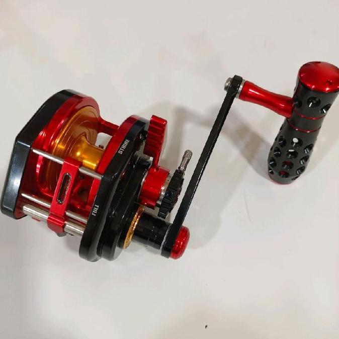 HARGA DISC - Wiki Master VIP2000 Turbo Knob Jigging Master Overhead LineWinder Reel