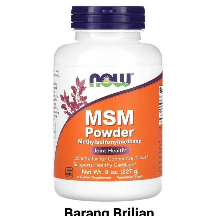 Now MSM Powder 454 Gram ORI USA